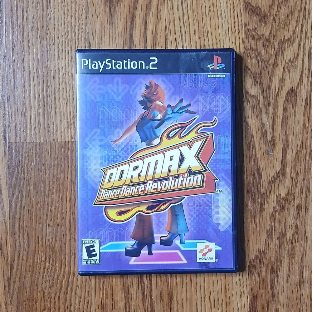 Playstation 2 DDRMAX Dance Dance Revolution PS2 Case ONLY‎ (NO MANUAL NO GAME)